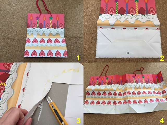 紙袋をリメイク 封筒の作り方 定形外やレターサイズのものも紹介